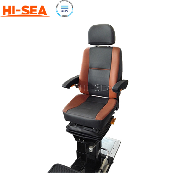 Ergonomic Pilot Chair with Deck Rail